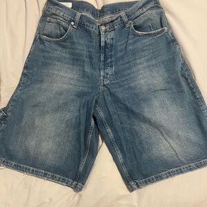 Zara Men's Blue Denim Jorts